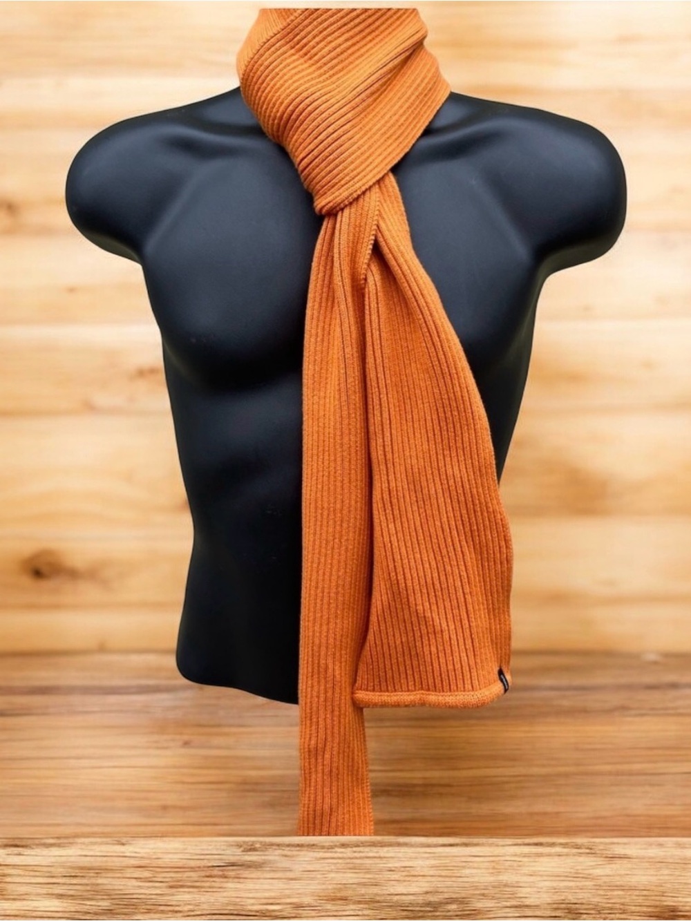 WeSC Ribbed Cotton Scarf - Picture 2 of 13